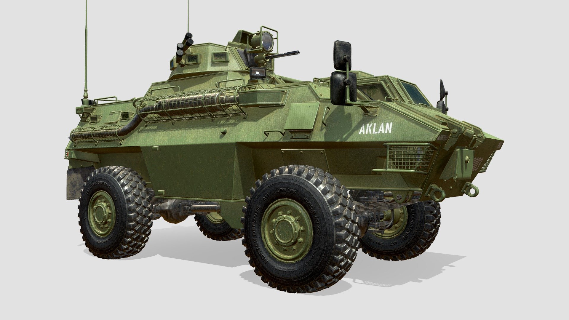 GKN Sankey Simba Armored Personnel Carrier used by the Philippine Army.