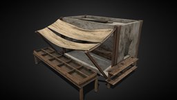 Marketplace Medieval Game Asset medieval, market, indonesia, stronghold, stronghold_crusader, asset, game