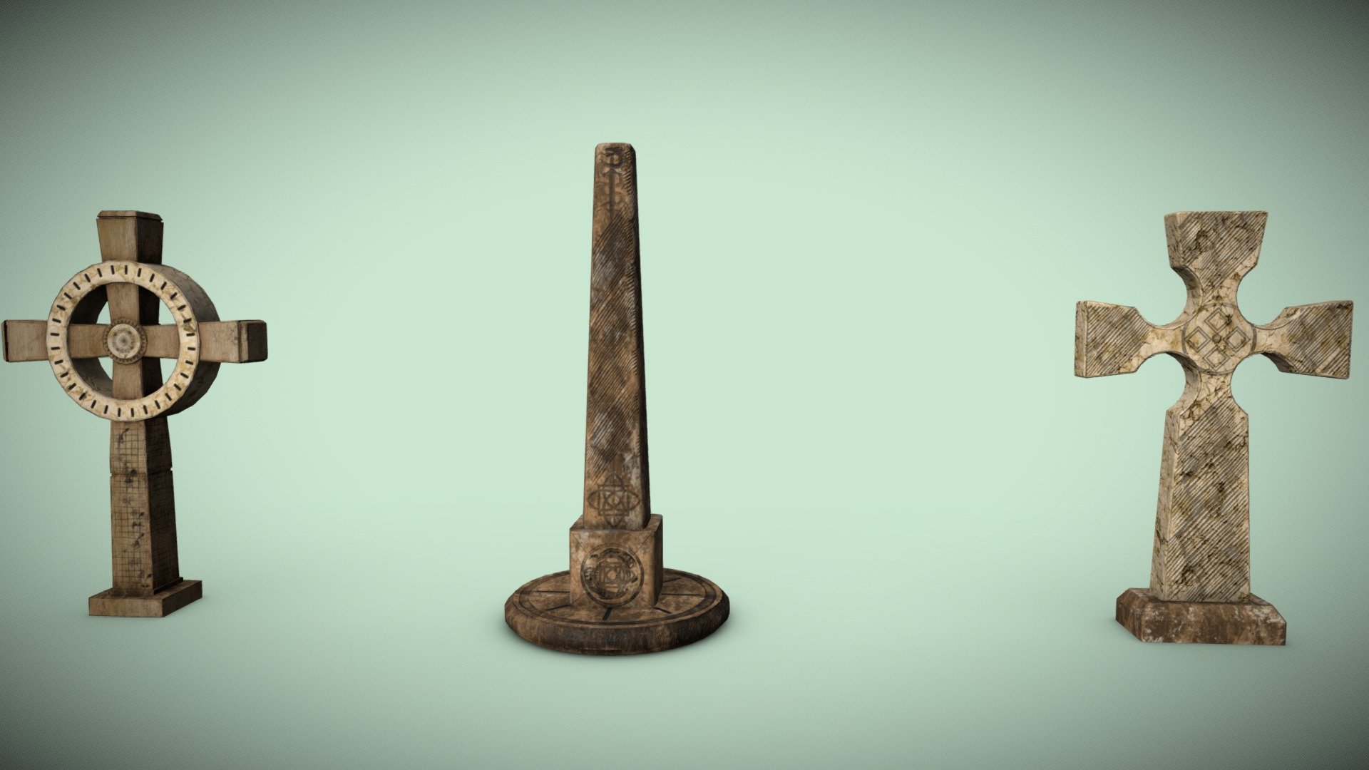 Ancient pillar PBR low-poly game ready
Polygons 1354
Vertices 1387