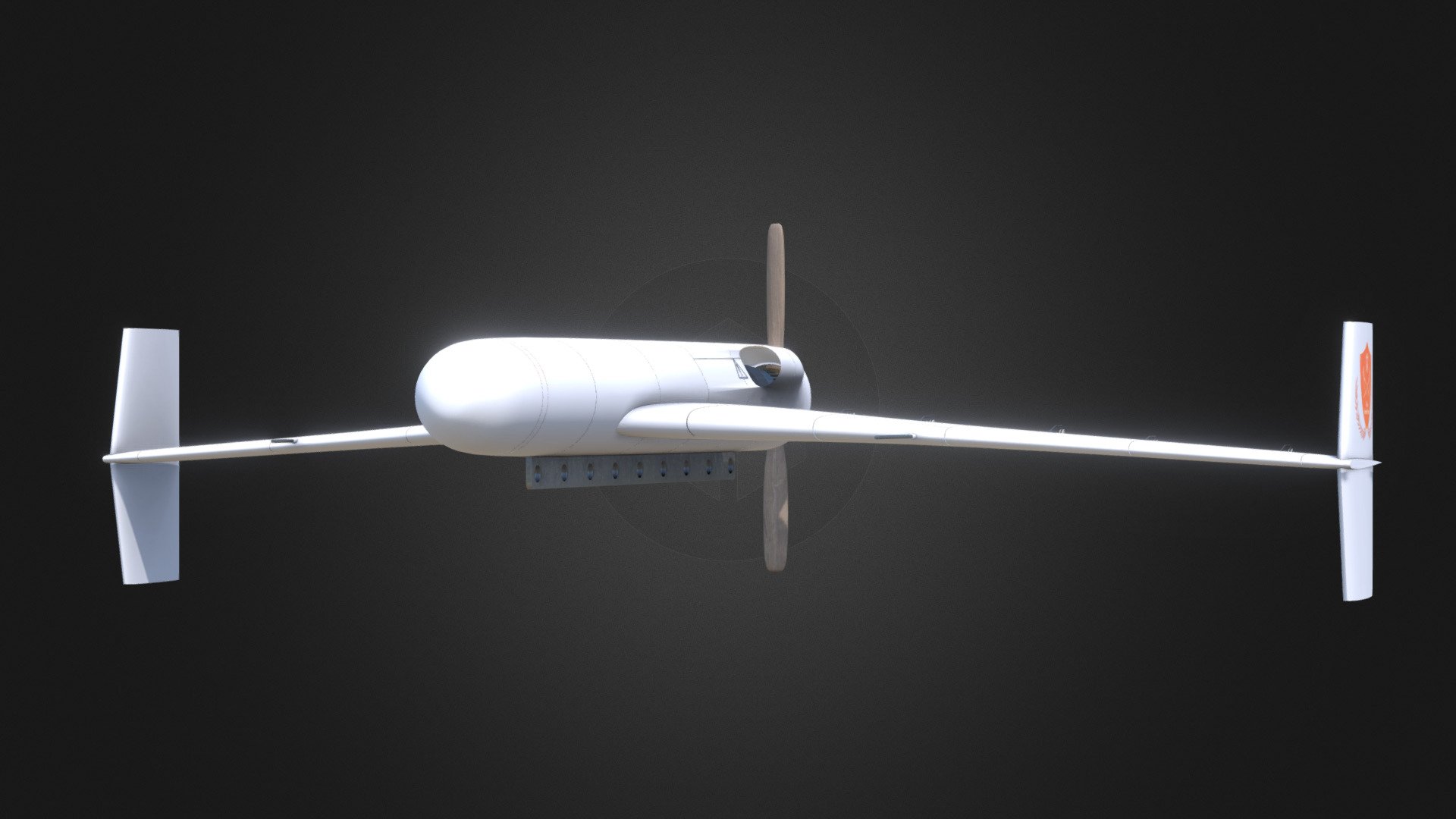 Since the missile technology on Awruka is pretty primitive, militaries have resorted to using the already advance drone technology for the strategic bombing sector. This drone carries a 50KG warhead and is catapult launched.