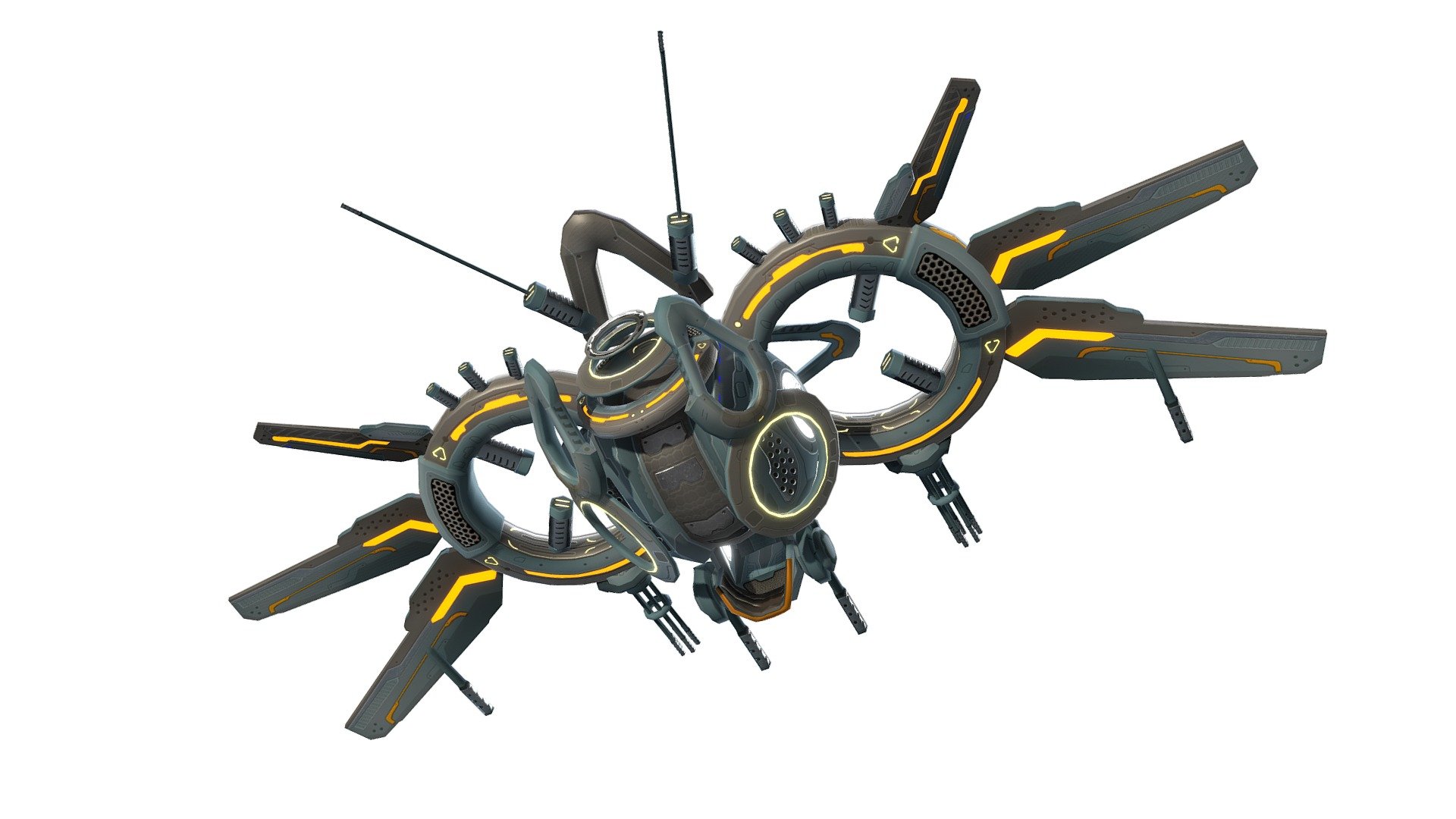 Download: https://www.fab.com/listings/5a13af01-7b8b-4270-ba72-d2905a39b0cc

Low-poly drone ready for all realtime uses. Classic and PBR maps,4K TGA format.