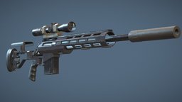 Sniper Rifle: Komodo D7CH (Real time)