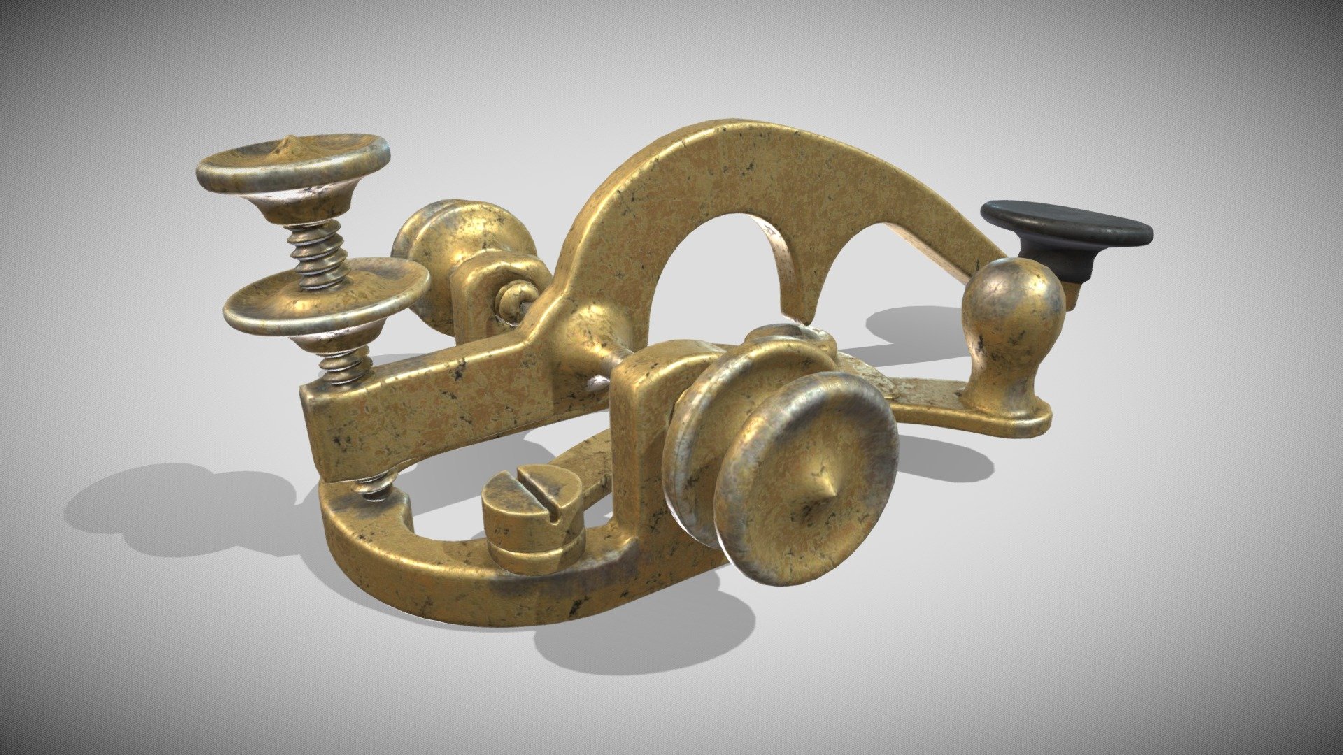 A nice CAD Model from techno-science3d - https://skfb.ly/6HoUu - Here is my retopology and mapping.... - Specular Glossiness 2k