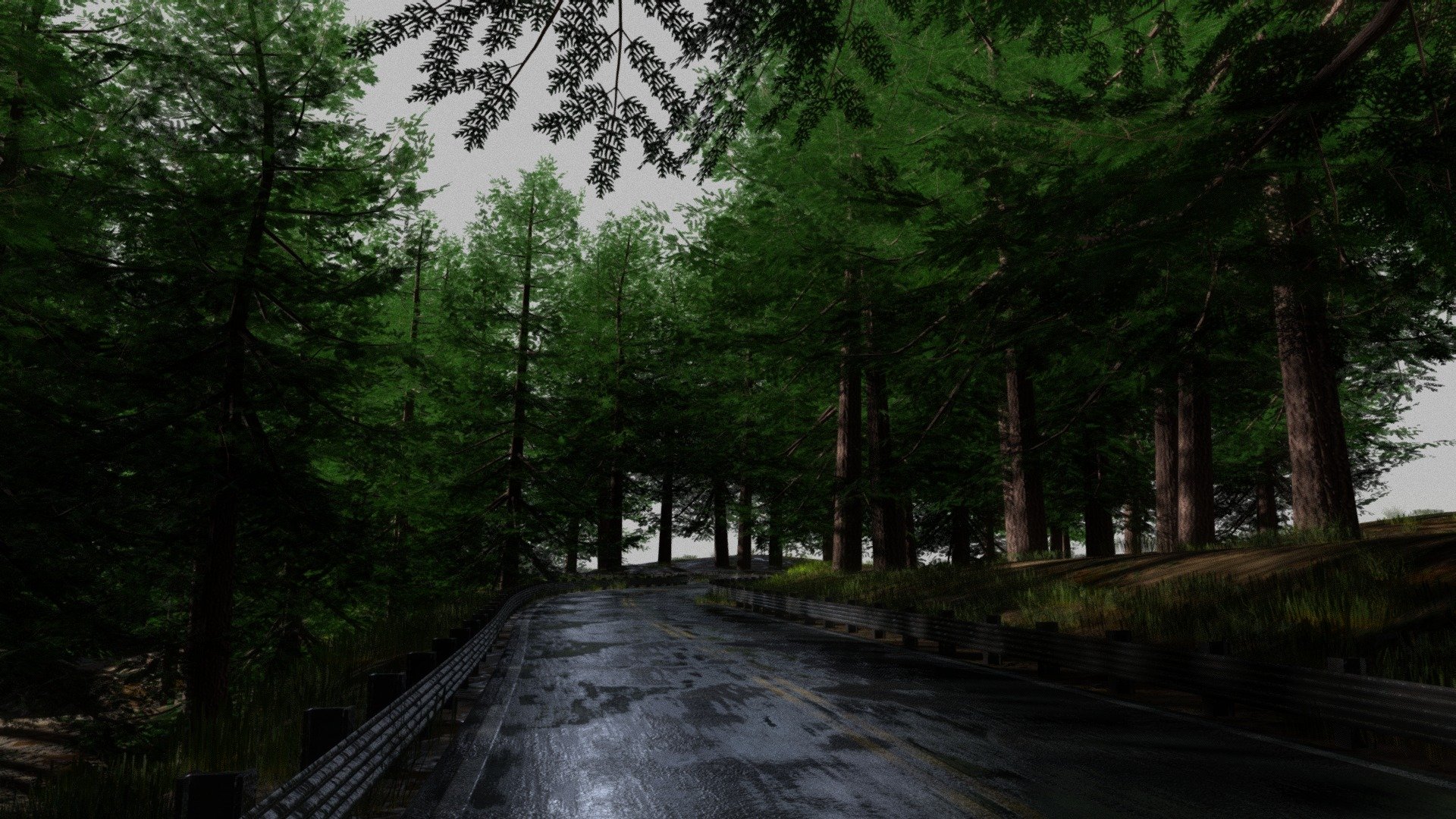 Gumroad Buy Link : Click Here


Pine Tree Showcase

Asset Pack Description:-



5 types of Pine Tree mesh

Road and Rails mesh Modular(Use Array with Curve Modifier)

Full Scene fbx included

Textures Included


Additional Files Structure:-



Export Folder contain all the fbx model

Texture folder contain all the Textures

Full Scene Blend file with Export Blend File


Additional Notes/Tips:-



All Trees have Poly Count Less than 12k

Use subsurface/Translucency with lighter shade of leaf Texture using Brightness/Contrast in shader editor.

Roughness map on Leaf not applicable use value 0-1 according to your requirements and use lower secular Value unless you want some shiny Leaves


Thank You!
Contact me :nk.vmc.s@gmail.com