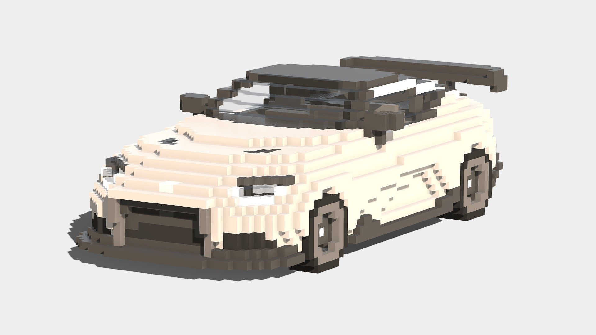NEW!! Voxelated 2023 Nissan 400Z with bodykit and interior 

Made by Fenrate(me)