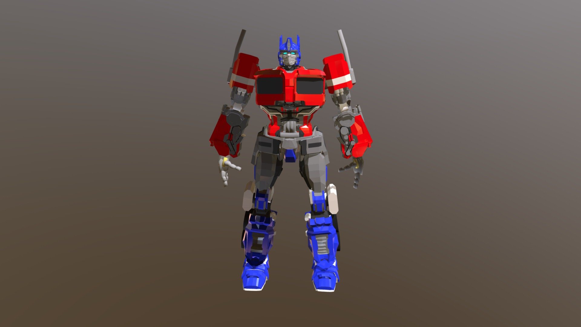 Optimus Prime
оптимуспрайм зделан в блендере
this model will participate in the
2025 film Transformers the beginning of Prime.
Optimus Prime was created by the Transformers Krause channel .
The character optimus from the movie Bambulby

это моделька  будет участвовать будущем фильме 
2025 года Трансформеры начало Прайма. Оптимус прайм создан каналом  transformers krause .
Персонаж оптимус из фильма Бамбулби
https://www.artstation.com/artwork/6bl4G5
https://www.artstation.com/artwork/QneVzr