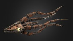 Trident Assault Craft assault, starship, corvette, frigate, clonewars, trident, cis, seperatist, starwars, ship, spaceship