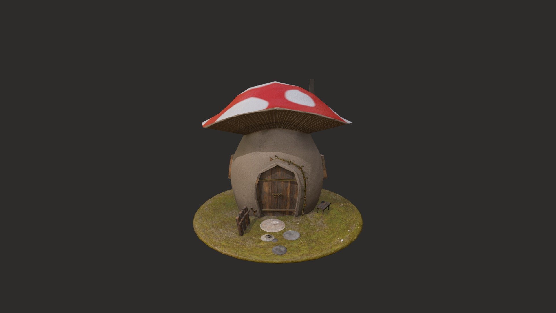 Just mushroom house