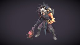 Juan Enrique - 3D character 3dcoat, 3dcharacter, game-ready, zbrush-sculpt, marmoset-toolbag, conceptcharacter, 3dconceptart, fantasycharacter, stylizedmodel, stylizedcharacter, handpainted, stylized, 3dmodel, fantasy, handpainted-lowpoly, 3dcharacterdesign