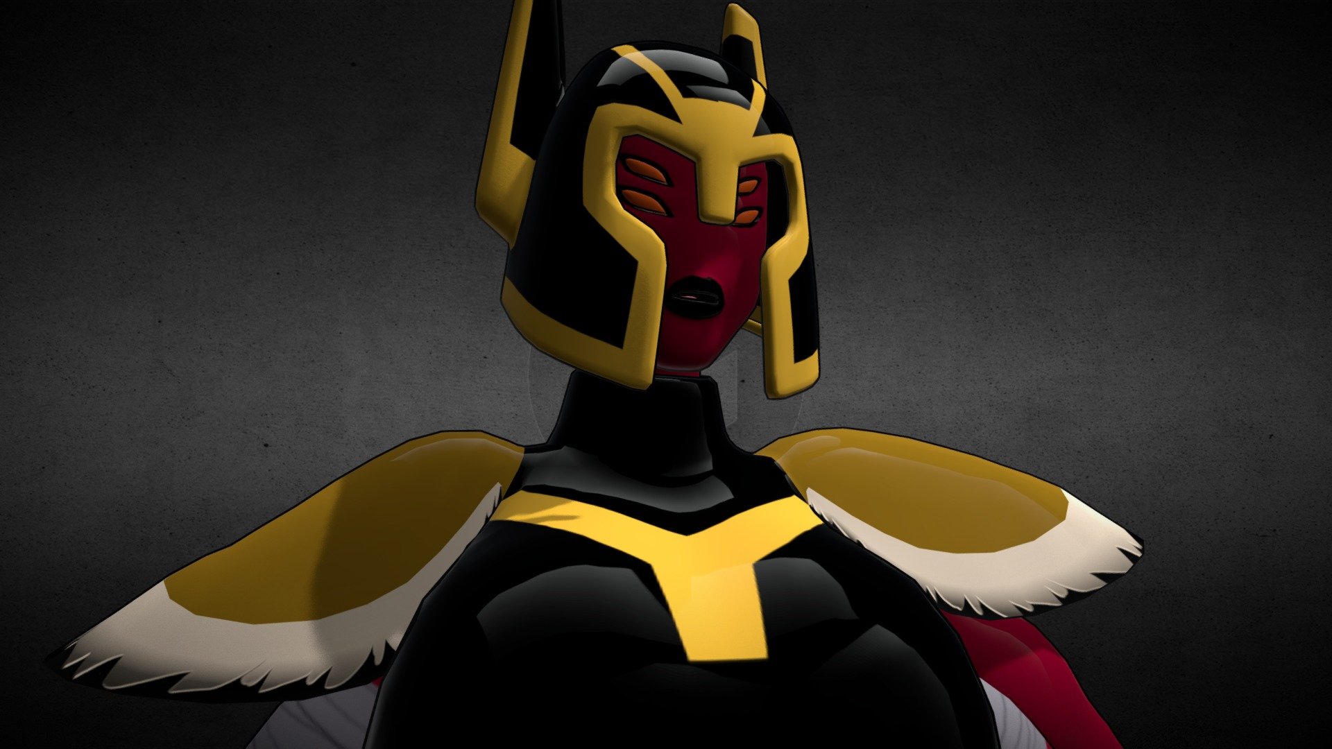 This is Looma red Wind from Ben 10!