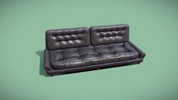 Loveseat Sofa Game Ready Asset sofa, style, archviz, forniture, loveseat, archviz-interior-3d, pbr, gameasset, archviz-props, noai
