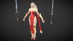 HIT2 Female swordsman woman, swordsman, girl, female