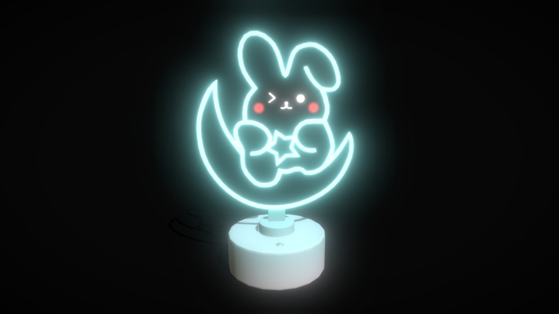 This is model of the night table lamp in shape of bunny. Model was made as a low poly.

This asset pack contains:

Model of the night table lamp.

Technical information:

Texture 2048x2048 ( one pack )

The textures include emission map, opacity map.

Bunny lamp - 3858 tris, 1987 faces, 1948 verts.

Contact details:

lukas.boban123@gmail.com

07591664224

https://www.facebook.com/lukas.boban/

Thank you for taking look please consider leave like.

Model will be free until 26/05/2021.