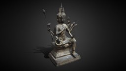 Brahma statue ancient, bronze, japan, indian, photorealistic, historical, item, god, china, asian, bangladesh, india, figurine, goddess, ganesha, thailand, brass, decor, philippines, metal, statue, religion, indonesia, sacred, deva, nepal, deity, wish, idol, buddhist, myanmar, sketchfabssr, metashape, substance, photoscan, low-poly, photogrammetry, lowpoly, decoration, sculpture, history, holything