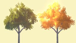 Trees and foliage foliage, nature, ue4, maya2017, maya, noai