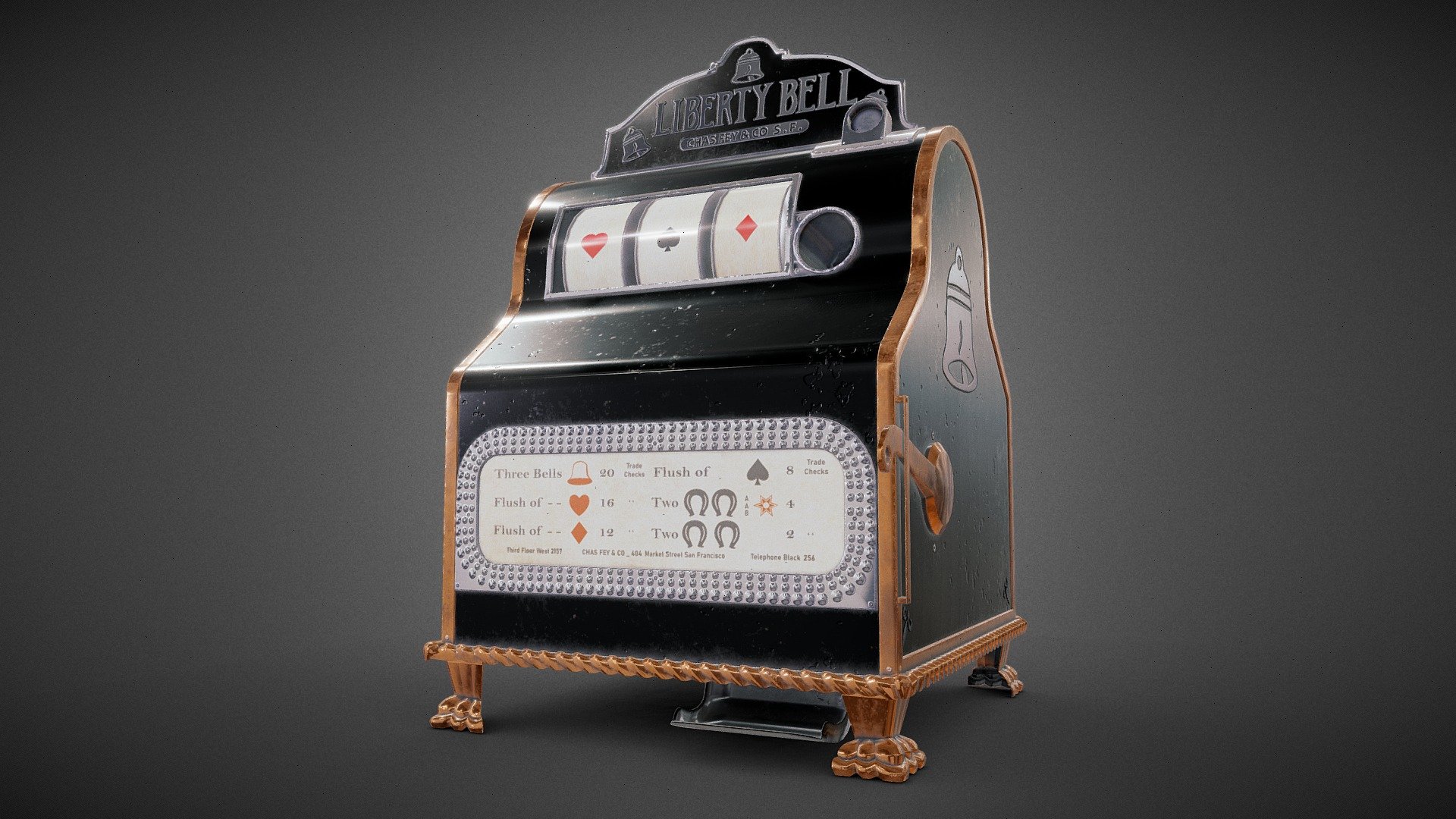 Liberty Bell 1898
Games of Chance: Gambling Devices of the Mechanical Age