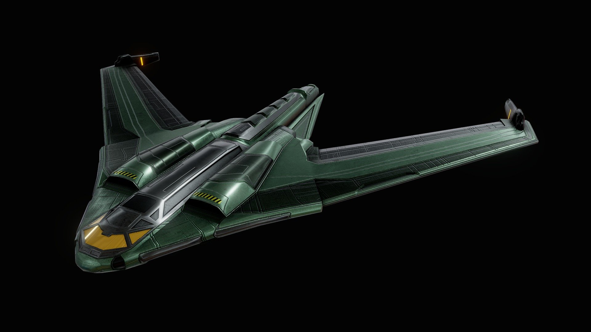 B-65 Suborbital Long-Range Bomber (Shortsword) from Halo Games universe