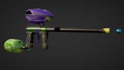 Paintball Gun paintball, fullsail, marmoset, spire, nxl, nxl_series, fullsailuniversity, toolbag3, pbr-texturing, paintballing, pbr-game-ready, airtank, fullsailuniversity-gameart, fullsailuniversity-gameart-prop, fullsailstudent, substancepainter, weapon, maya, photoshop, pbr, gameart, substance-painter, gameasset, gun, gameready, paintballgun, planeteclipse, maya2023, cs15, speedfeed, derder