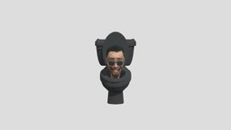 Male_07 | Skibidi Toilet Glasses toilet, skibidi, model, skibiditoilet