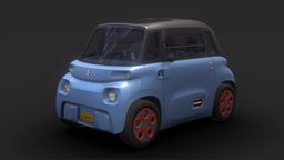 Citroen Ami citroen, transport, coche, ami, civil, turism, vehicle, car, electric, citroenami