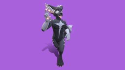 Vorii VRChat Avatar - Version 2 fox, anthro, anthropomorphic, furry, vrchat