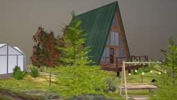 DAE diorama - Eco house 