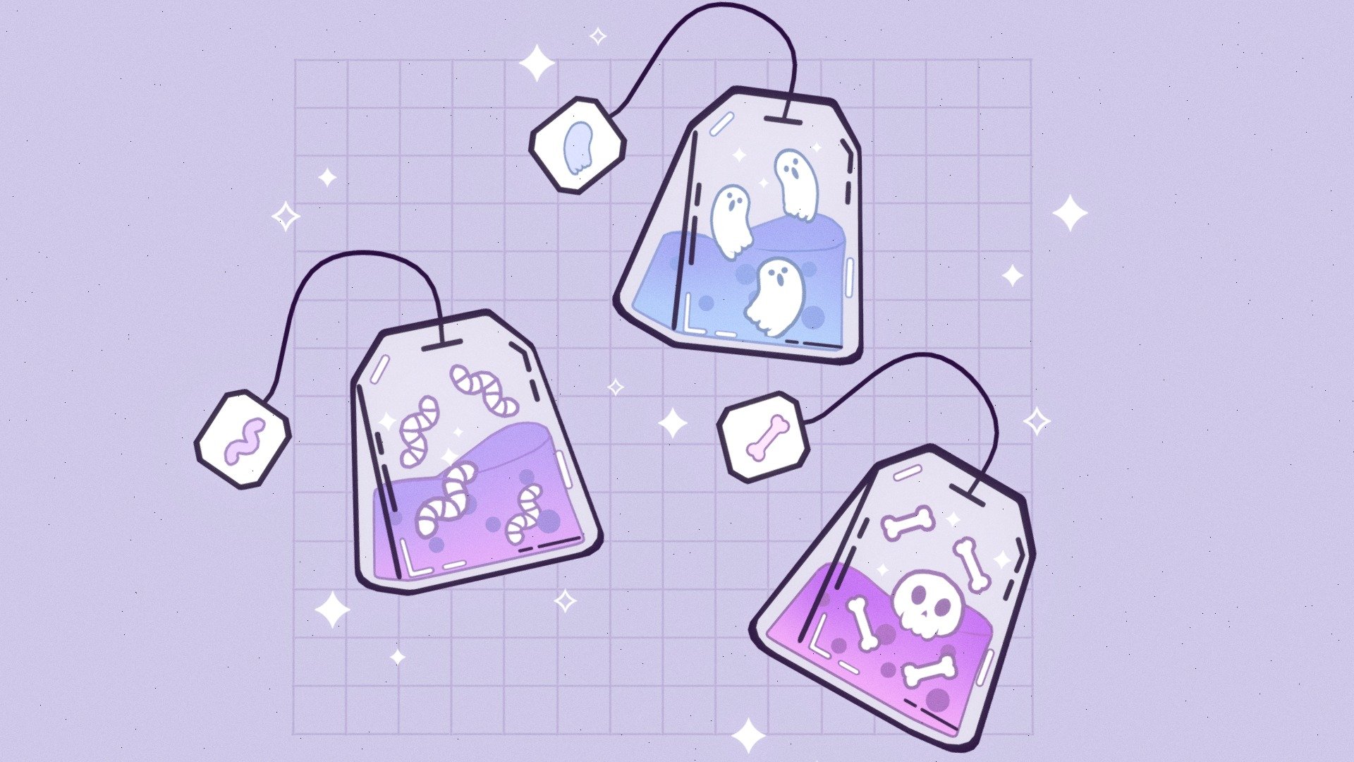 Even though it's unfortunately not halloween yet, I felt like making something spooky!! I love how cute the ghosts are in these teabags :･ﾟ✧:･ﾟ✧

The amazing concept is by Jeanette
Concept by