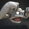 Geodude Pokemon cute, pokemon, geodude, cartoon, stone, creature, stylized