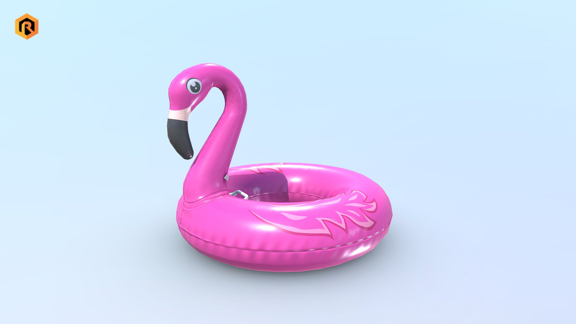 Low-poly PBR 3D model of Inflatable Pink Flamingo.

It is best for use in games and other VR / AR, real-time applications such as Unity or Unreal Engine.

It can also be rendered in Blender (ex Cycles) or Vray as the model is equipped with all required PBR textures.  

Technical details:  




PBR BeachToy texture set 4096 (Albedo, Metallic, Smoothness, Normal, AO)  

2050 Triangles  

1262  Vertices  

Model is one mesh  

Model completely unwrapped  

Lot of additional file formats included (Blender, Unity, UE4, Maya etc.)  

More file formats are available in additional zip file on product page.

Please feel free to contact me if you have any questions or need any support for this asset.

Support e-mail: support@rescue3d.com