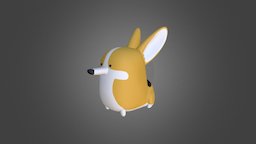 Corgli Sculpt sculpt, dog, toy, vr, virtualreality, figures, corgi, renderman, zbrush