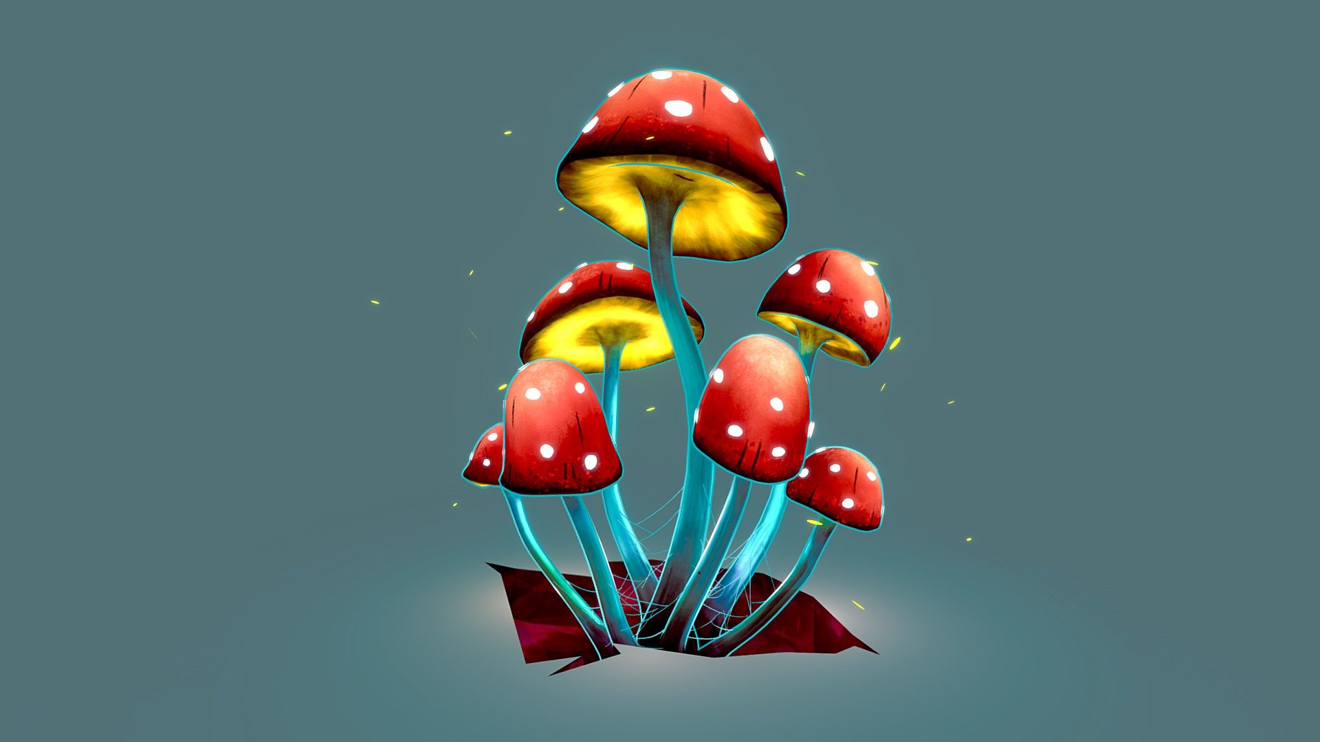 This was really chill and enjoyable project :) The focus was on practising texture drawing and grease pencil in Blender.
The basic inspiration came from art of Natasja van Gestel

Hope you guys will like it! :)




Model and textured in Blender
