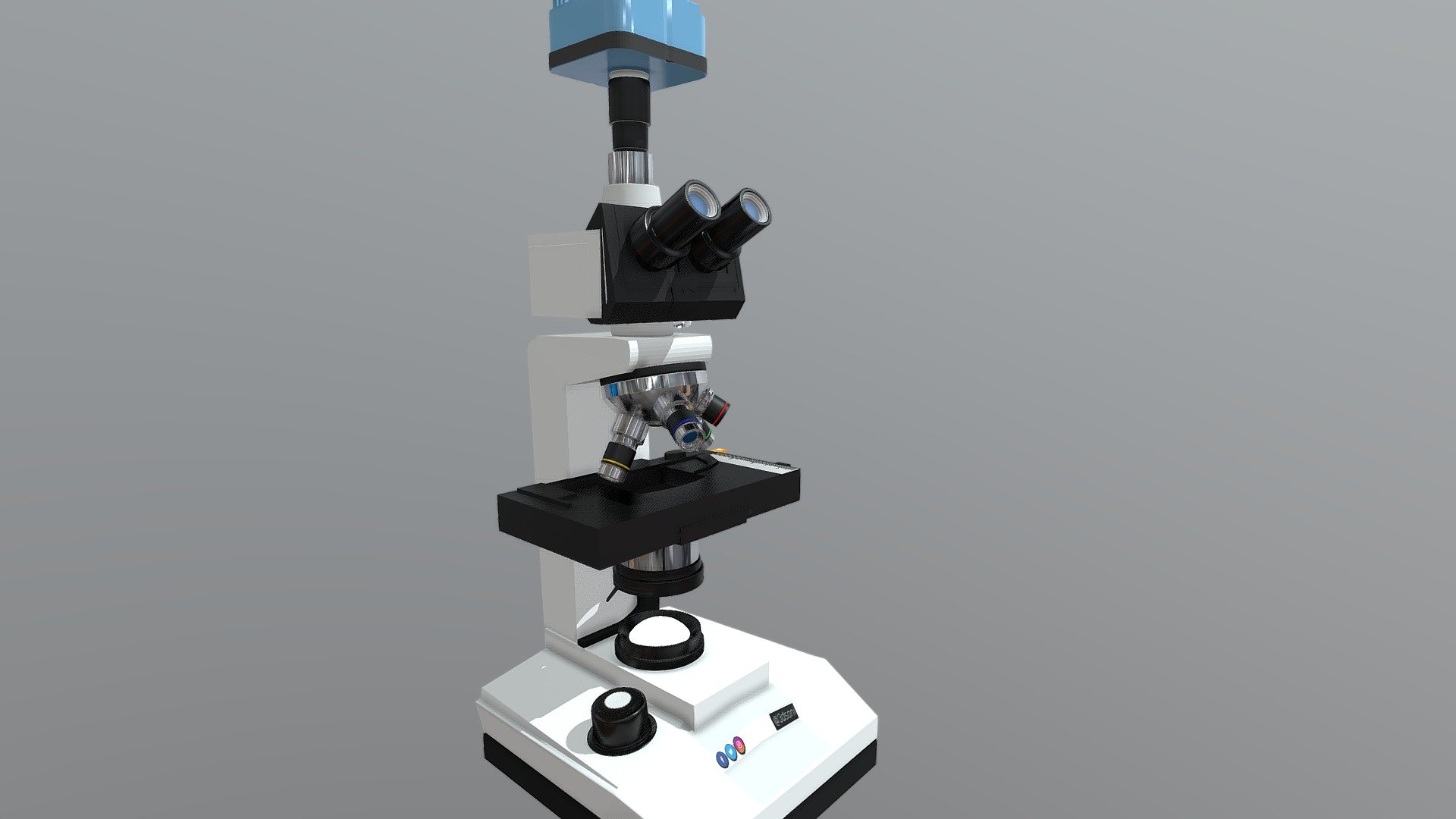 Compound Microscope: A microscope with a high resolution and uses two sets of lenses providing a 2-dimensional image of the sample.