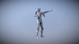 Military Rifle Plus : Mocap Animations Pack rifle, capture, circle, down, soldier, standing, knee, forward, shoot, ground, hold, sneak, single, jump, run, automatic, motion, drop, ak-47, parachute, tactical, turn, shooting, running, strife, granade, reload, blow, idle, hit, animation-3d, laying, motion-capture, animation-3d-model, backwards, weapon, character, weapons, air, creature, walk, animation