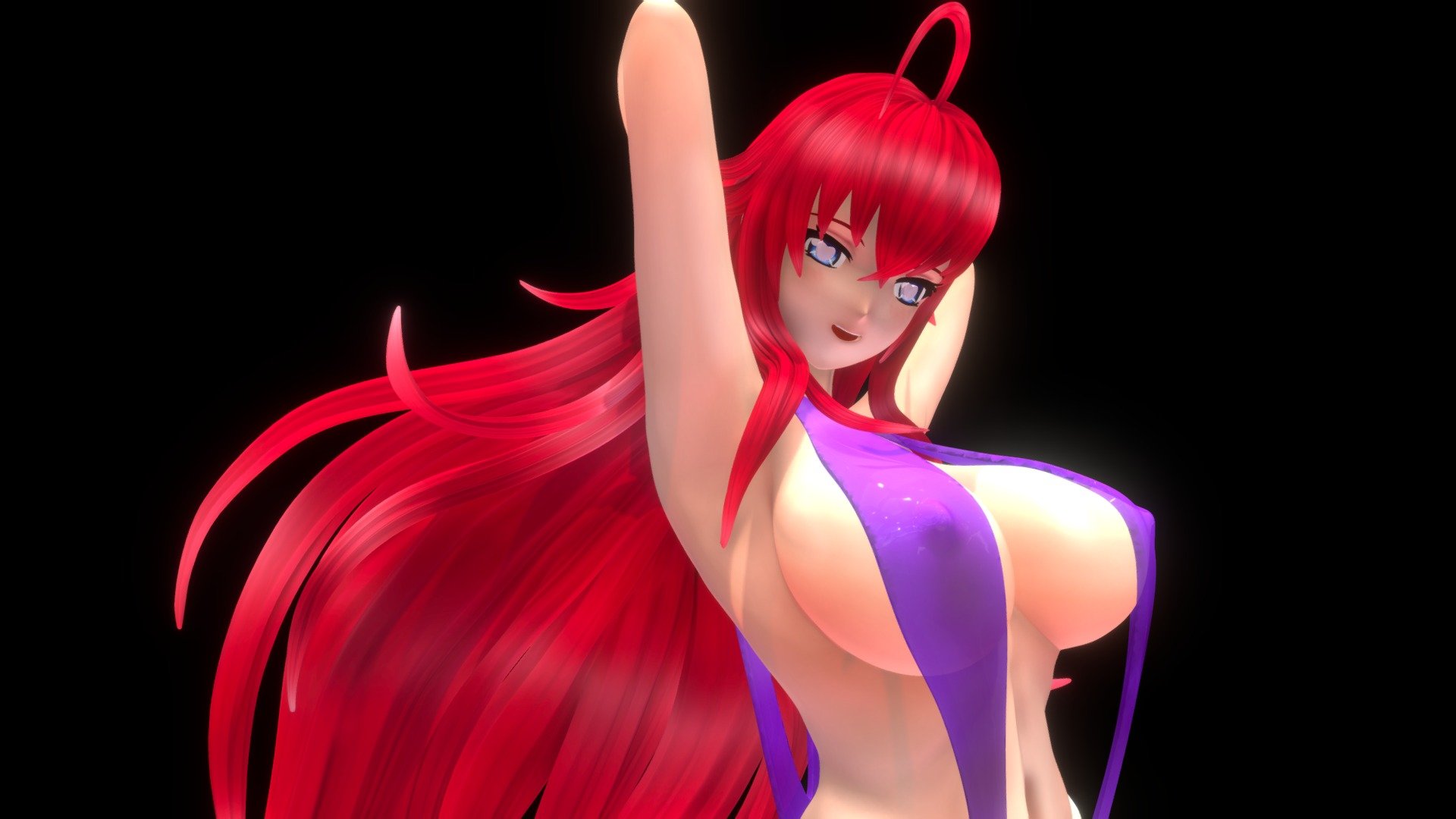 3D Fanart of Rias Gremory, High School DxD anime character.

Created by ZBrush.

Slingshot swimsuit look is my fantasy.

【Niconico】

https://www.nicovideo.jp/watch/sm40994138

https://www.nicovideo.jp/watch/sm41229433

【pixiv】

https://www.pixiv.net/users/260587