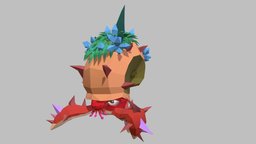 Sea Snail (Walk) insect, beast, monsters, underwater, animals, mammal, ocean, aquarium, aquatic, reptile, sealife, sea-snail, character, cartoon, game, lowpoly, creature, animal, monster, halloween, sea