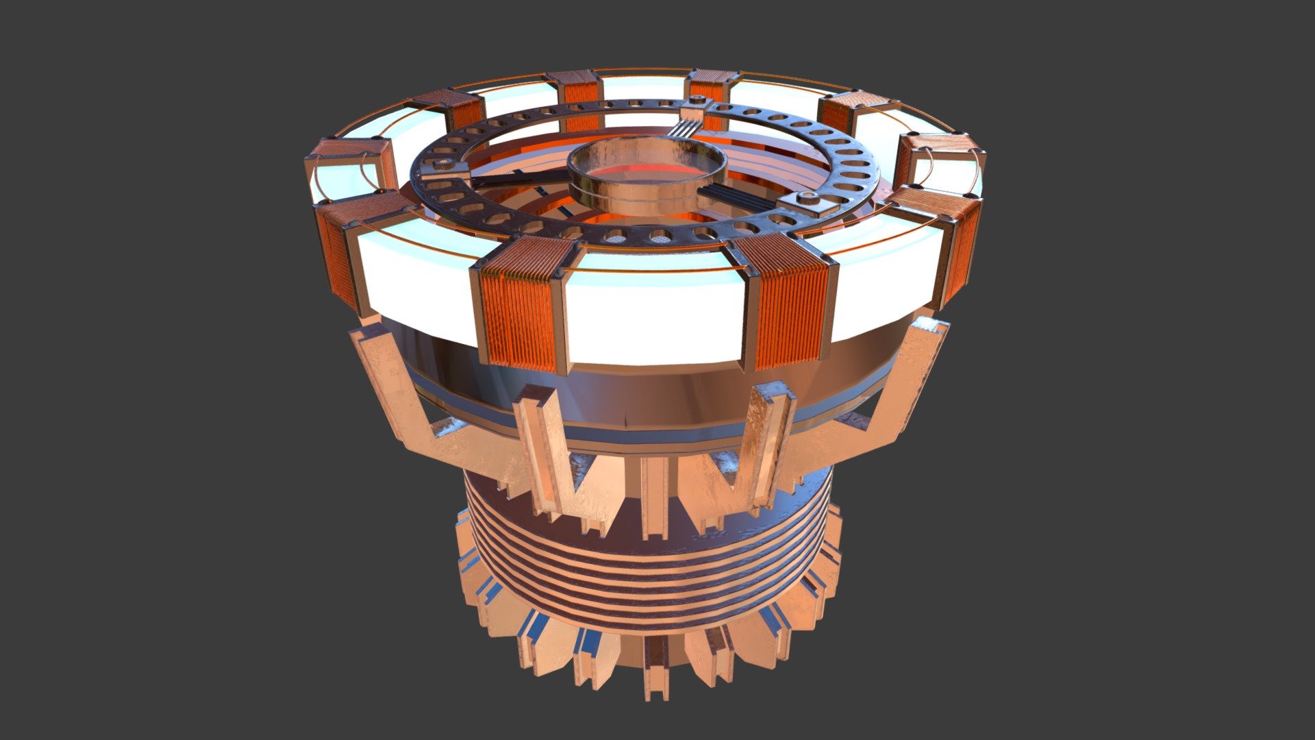 Tony Stark Arc Reactor MK1.