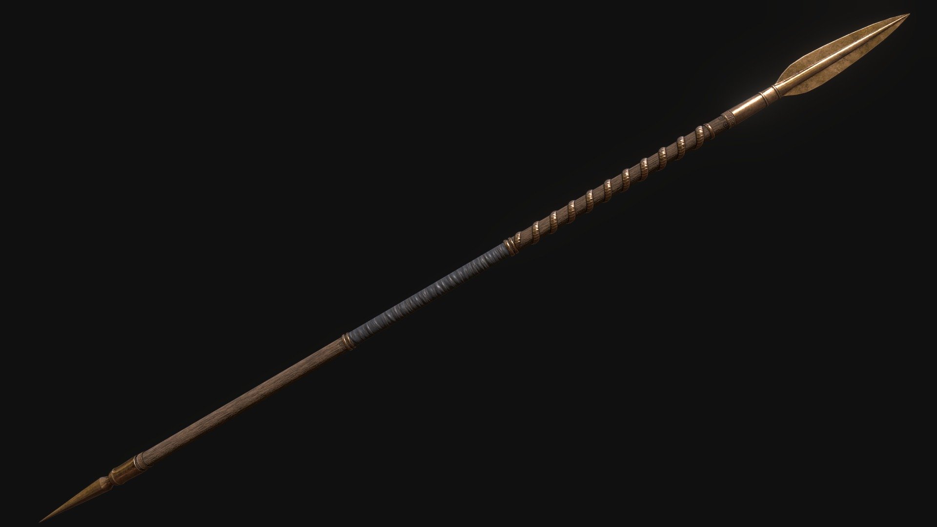 

Bronze Greek Spear  - Dory

Textures in 4k, FBX file format.

Modeled in Blender, textured in Substance.

Visit my Artstation for more renders

Also available for purchase on my CG Trader

Like, follow and stay tuned for more models!
