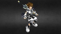 Sora (Final Form Art) SSBU Styled sora, disney, teenager, keyblade, kingdomhearts, disneycharacter, kingdomhearts2, sorakh2