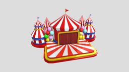 Circus stage circus, carnival, boothdesign, stagedesign, boothdesign-exhibition