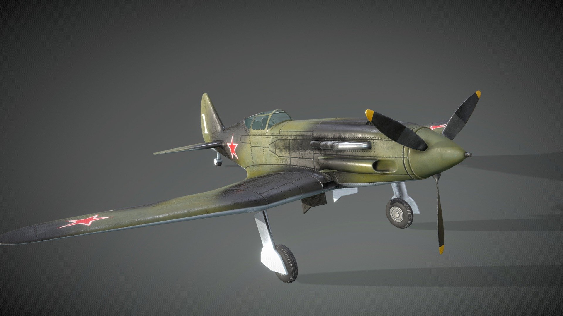 Escape Germany - Mikojan-Gurewitsch MiG-3

Fully destroyable 3D Model for Escape Germany (PC-Game)

Fully rigged an animated ingame. Flight Example BF109: https://www.youtube.com/watch?v=jb6zUBnfUZE&amp;t=8s

Model + Textures by: David Falke

Rigged + Animations by: Spaehling

Website: https://www.grip420.com/

Discord: Follow us on Discord

Facebook Follow us on Facebook

Game  Escape Germany