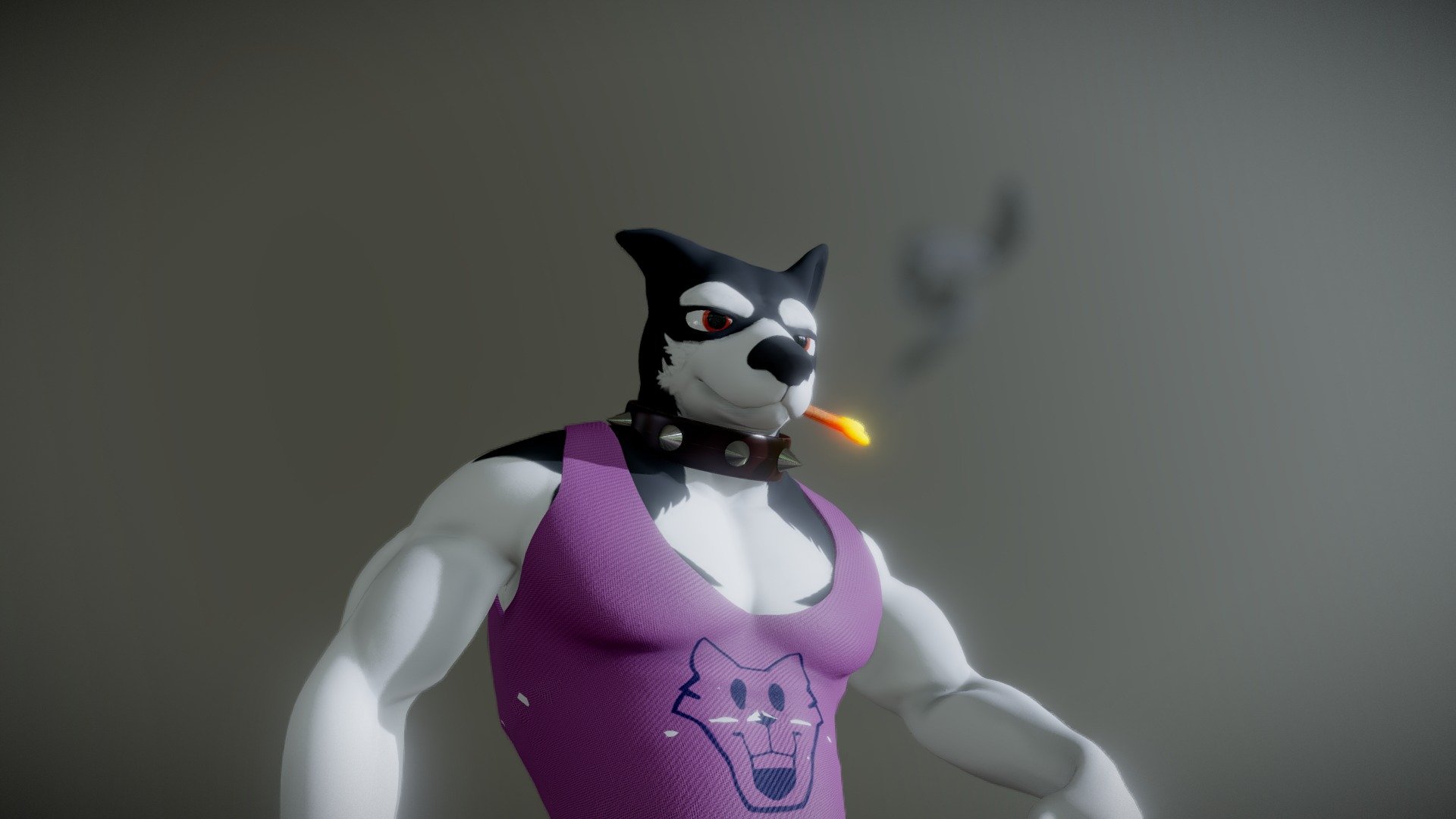 Here is an Idile animtion of the doggo model that I created some ago