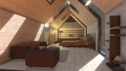 Bedroom Interior Design room, 3dmodels, bedroom, b3d, 3dmodelling, 3dblender, interiordesign, substancepainter, blender, blender3d, design, home, interior