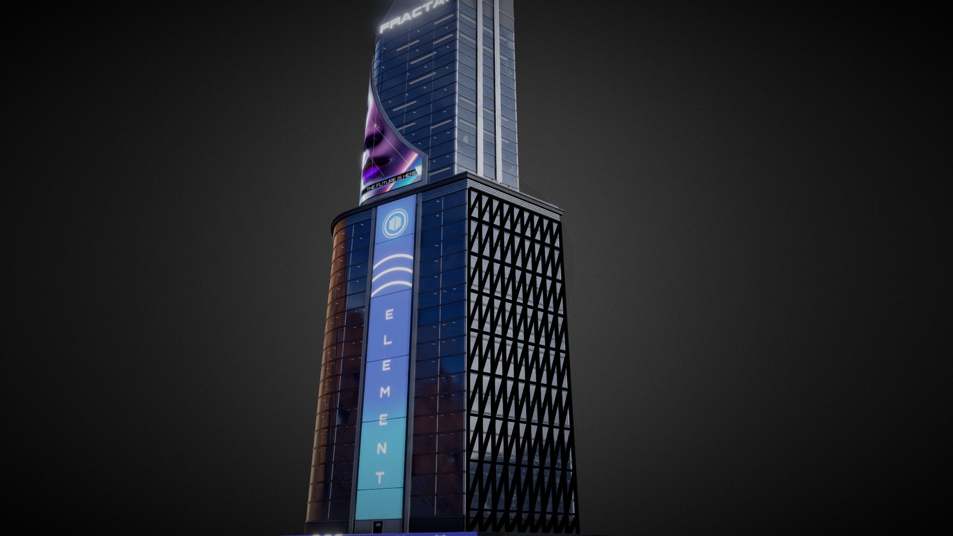 Futuristic Building Exterior