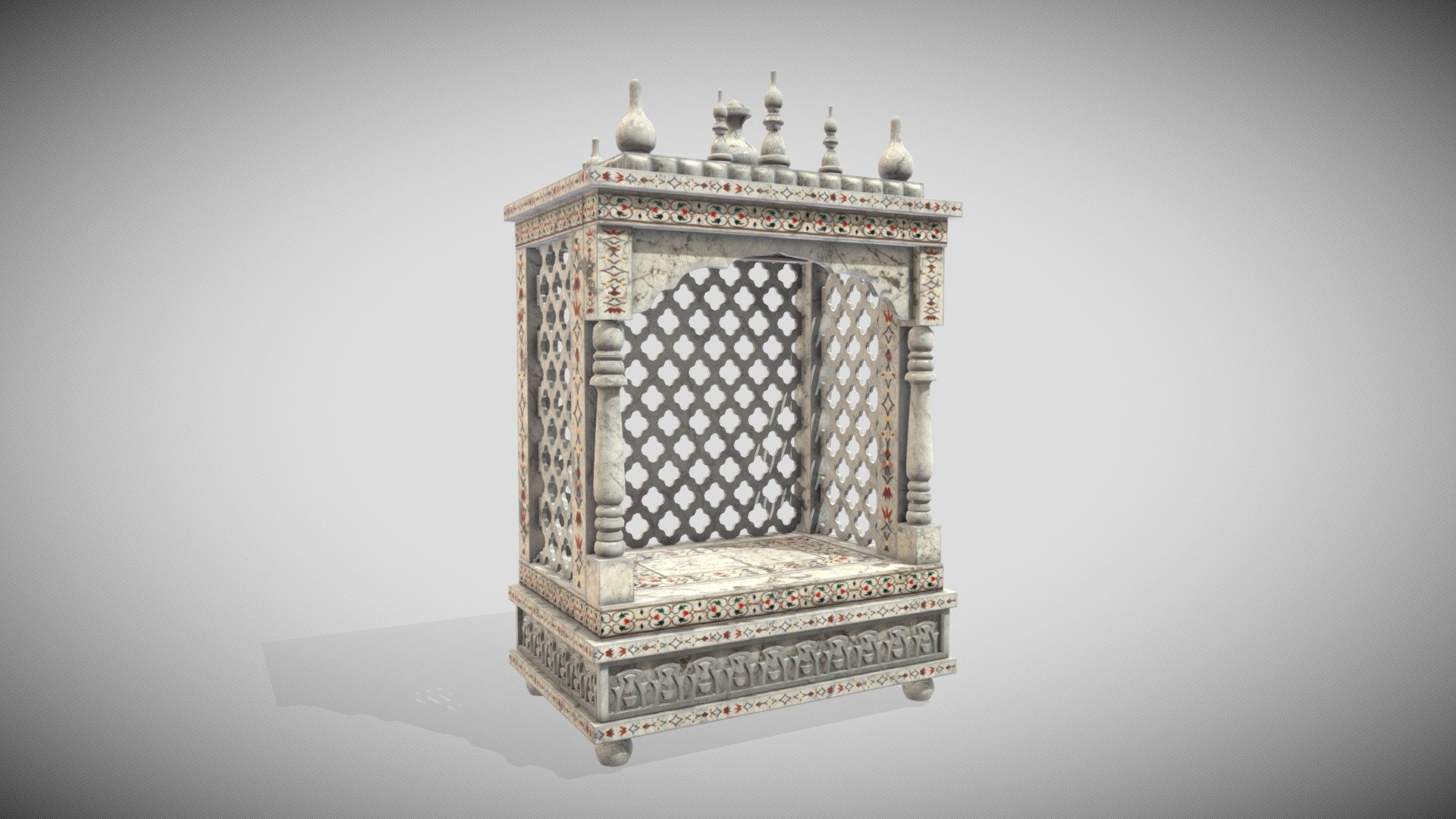 All in One Material 4k PBR Metalness
Quads - Smoothable
