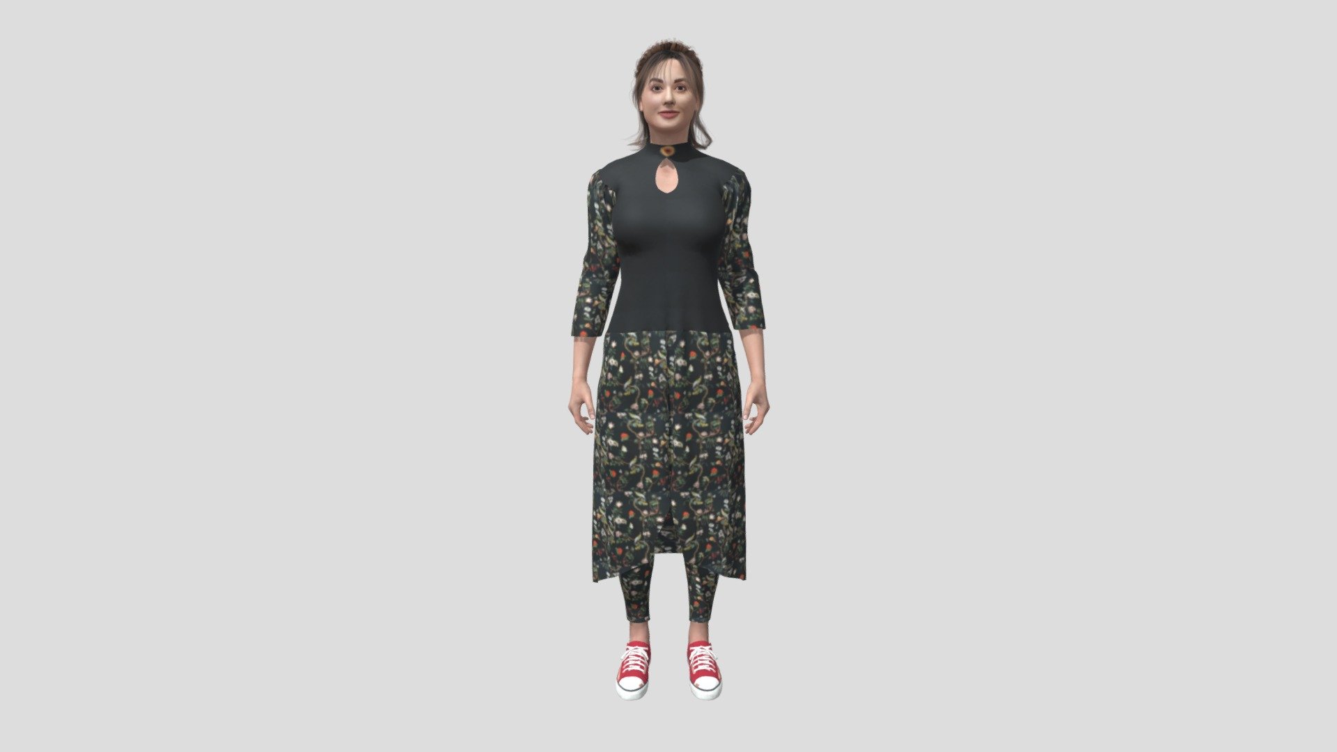 Maryam Nawaz is a Pakistani politician, daughter of former Prime Minister Nawaz Sharif. This Sketchfab character portrays her as a confident and powerful leader with sharp facial features, standing tall in a traditional shalwar kameez with intricate embroidery. Her long hair is styled in loose waves, framing her face and adding to her feminine charm. She has sharp, expressive eyes and a prominent nose that adds to her strong, confident demeanor.

This Sketchfab character is rigged and animateable, allowing for a range of movements and expressions. Maryam Nawaz's character can convey a range of emotions, from stern determination to warm compassion, adding depth and complexity to her personality. Her arms, legs, and facial features are all fully rigged and can be animated to create a variety of poses and actions.

Overall, this Sketchfab character of Maryam Nawaz is a powerful tool for creating engaging and dynamic visual content, whether for political campaigns or educational purposes.