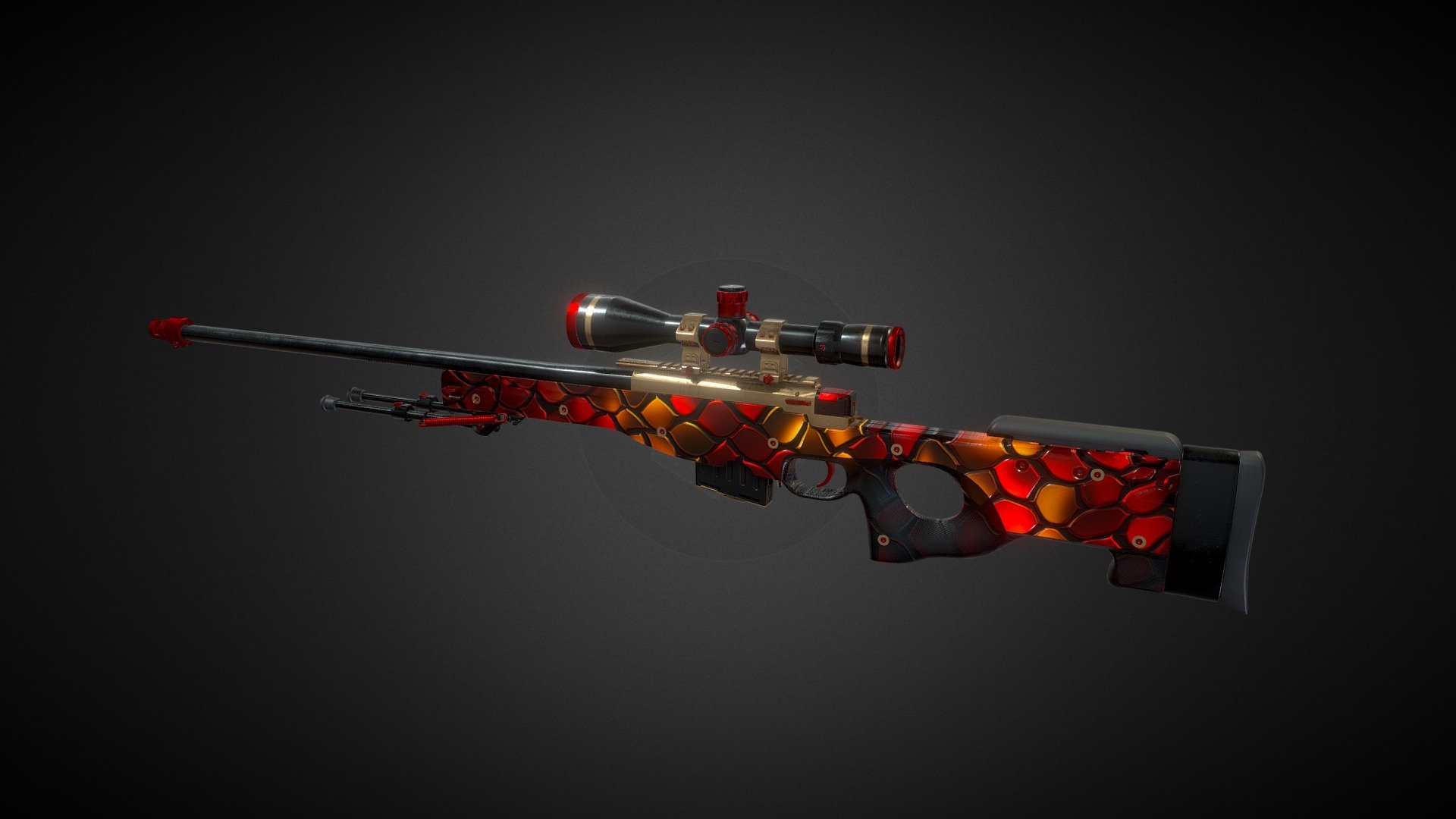 AWP custom skin for CS2