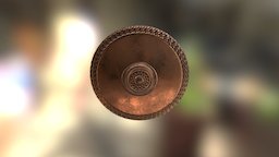 Bronze Shield greek, substancebronze, substancepainter, shield