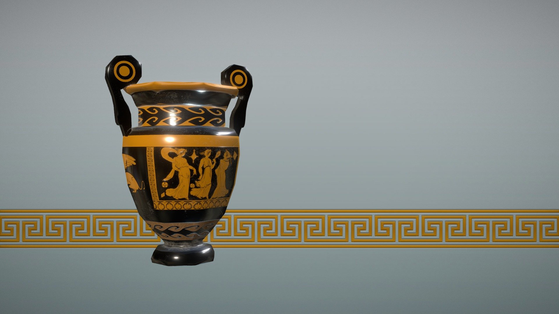Ancient Greek Volute pot