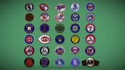 MLB Major League Baseball EVERY TEAM'S LOGOS baseball, baltimore, league, logos, nationals, america, mlb, chicago, detroit, major, orioles, astros, sox, cincinnati, milwaukee, braves, teams, cardinals, sport, mariners, marlins, diamondbacks