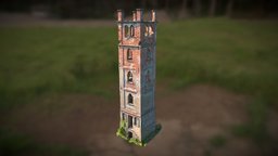 Roasio's tower 2 tower, capture, ruins, reality, italy, realitycapture, photogrammetry